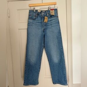 Levi’s ribcage straight ankle